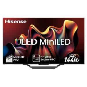 Hisense U79NQ collectie met Mini LED-technologie, 4K UHD-resolutie en slimme functies voor een ongeëvenaarde kijkervaring.